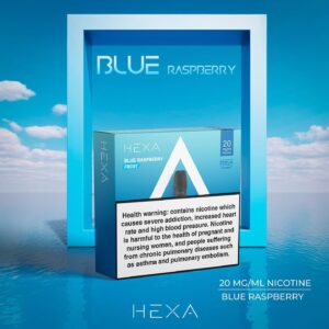 Joy Hookah Hexa Blue Raspberry