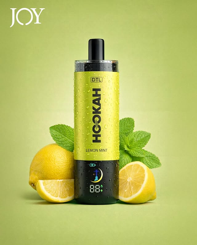 Joy Hookah Lemon Mint 40000 Puffs Vape