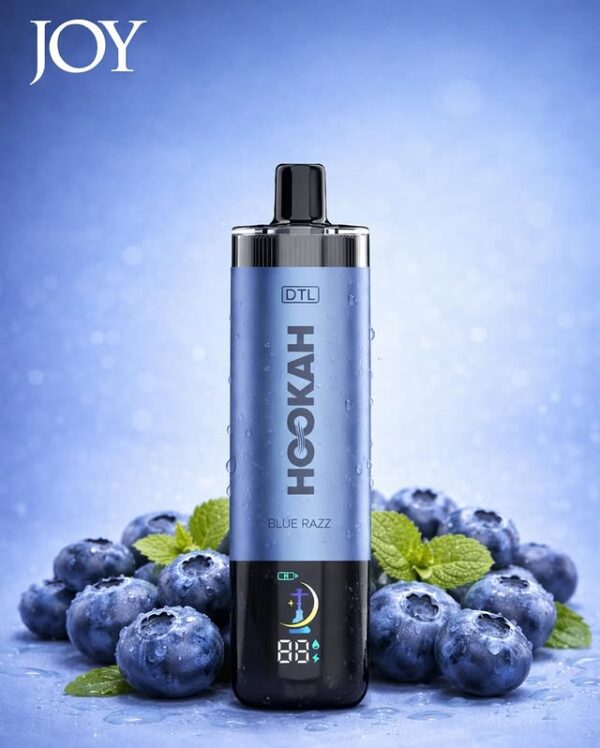 Joy Razz Joy Hookah Blue Razz 40000 Puffs Vape