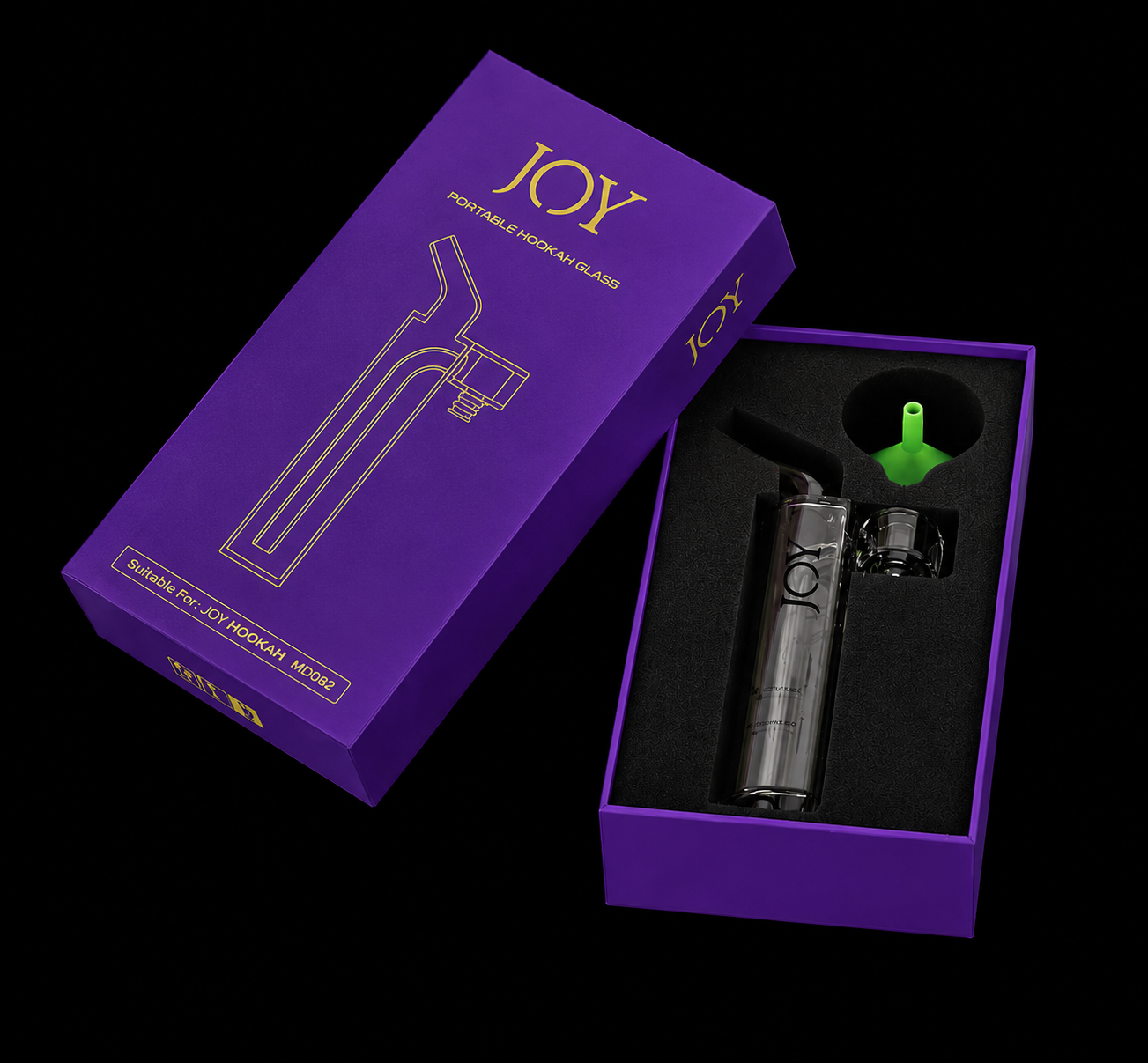 joyhookah portable glass