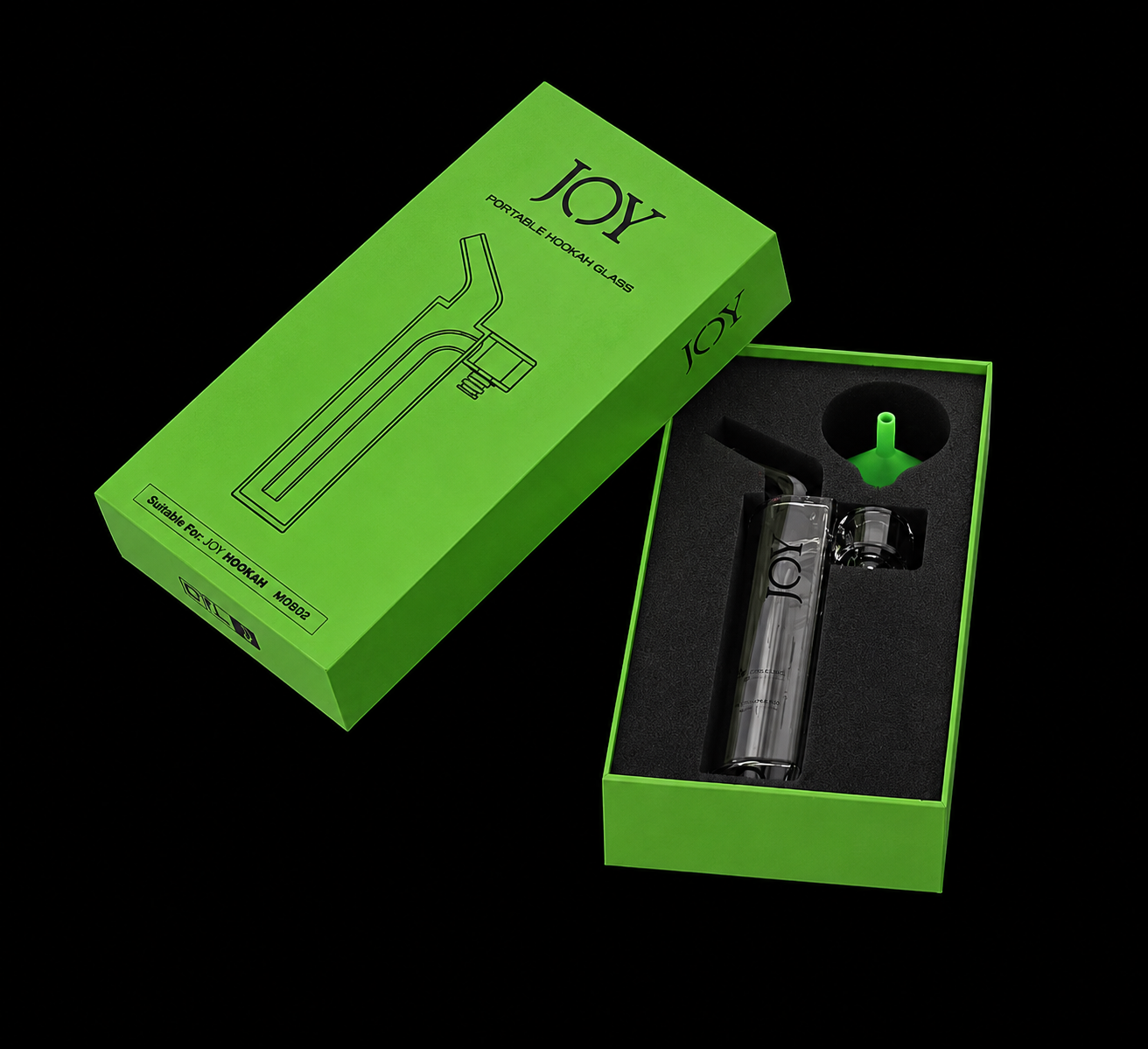 joyhookah portable glass