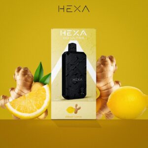 Joy Hookah Hexa Ginger Lemon