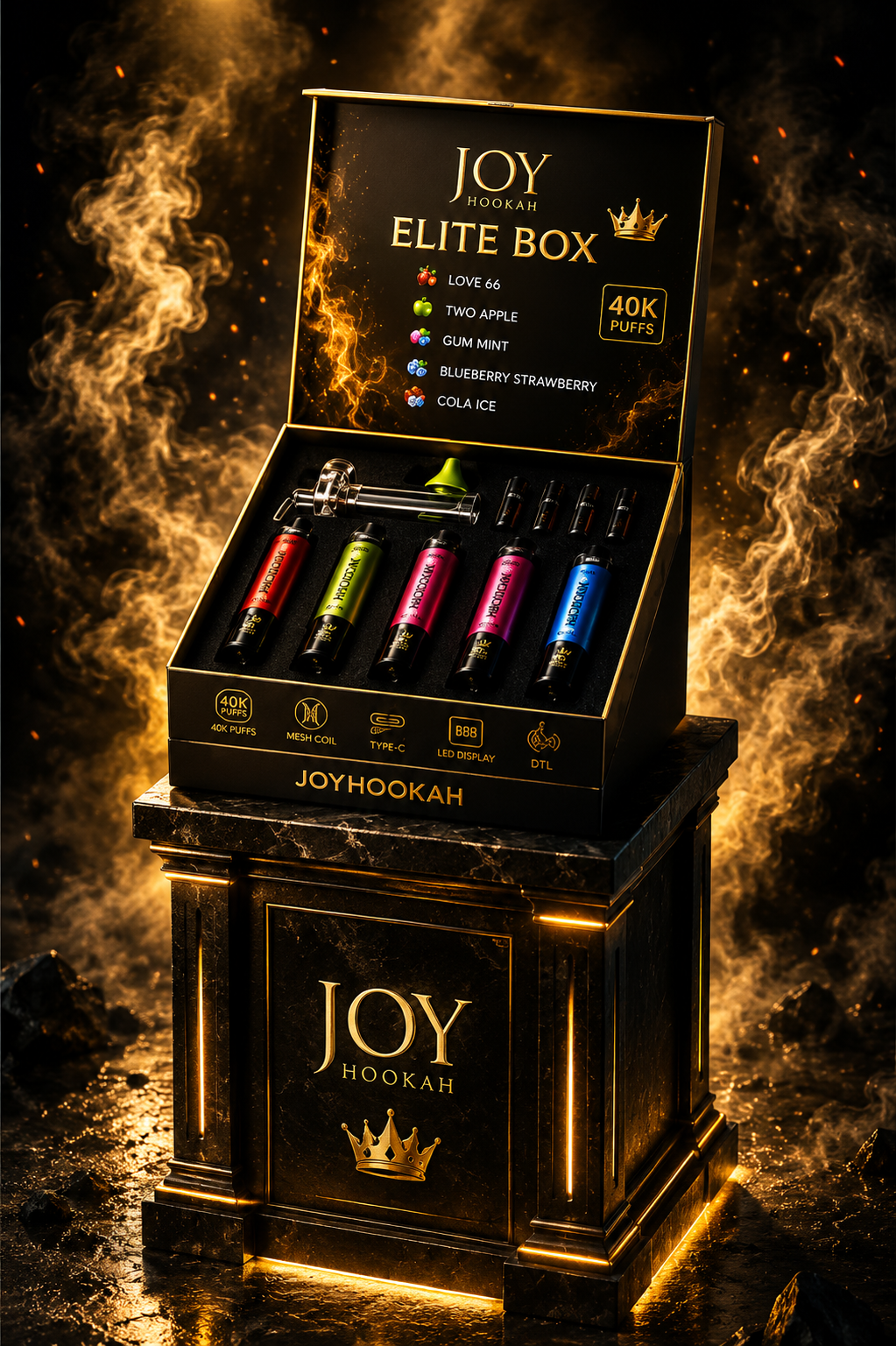 JOYHOOKAH ELITE BOX